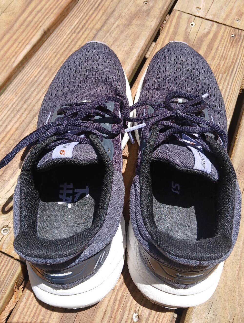 Brooks Anthem 6 Navy Purple and White Running Shoes Womens Size 8 - Picture 4 of 8